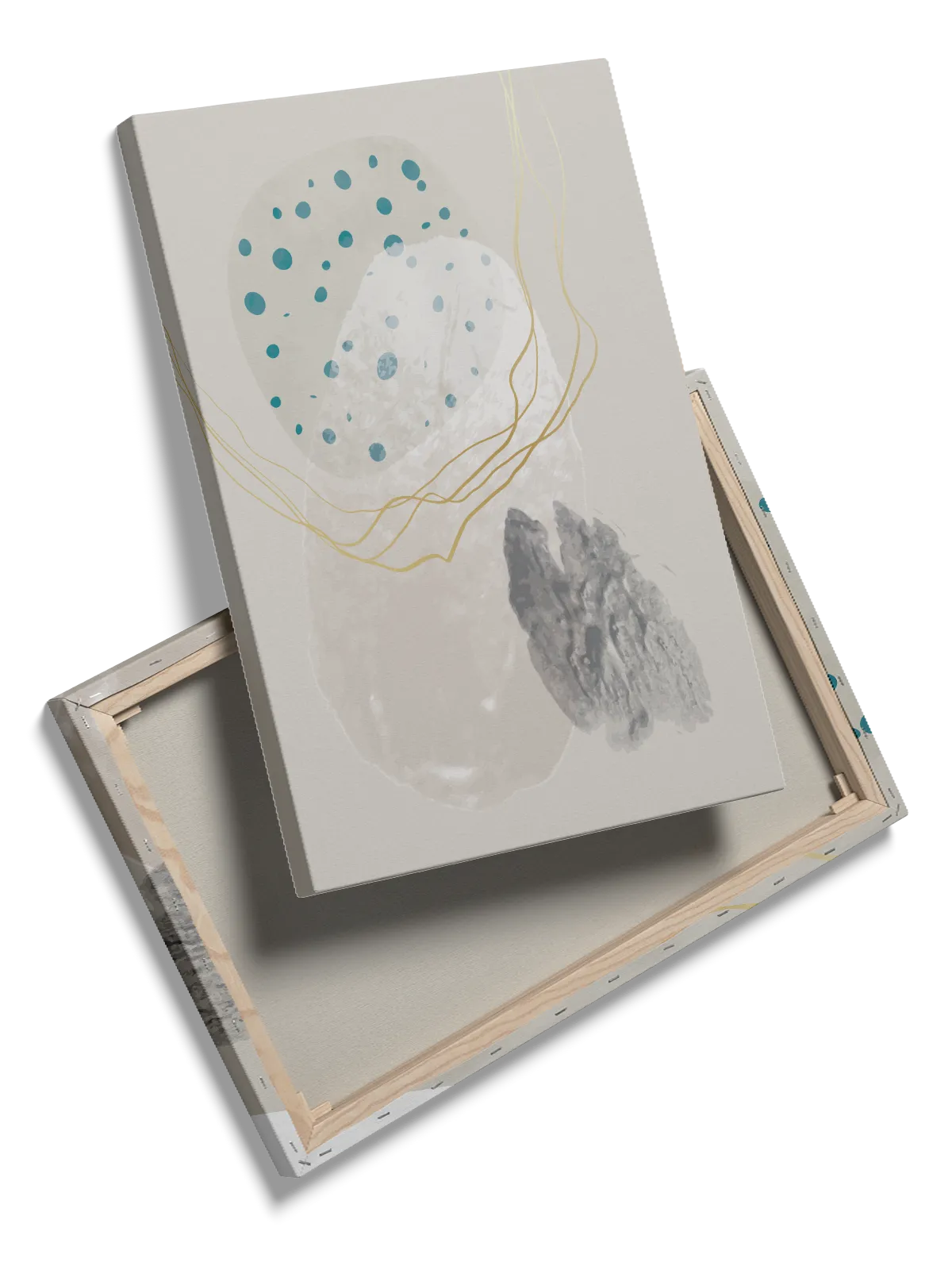 Veiled Pebble Layers Plakat