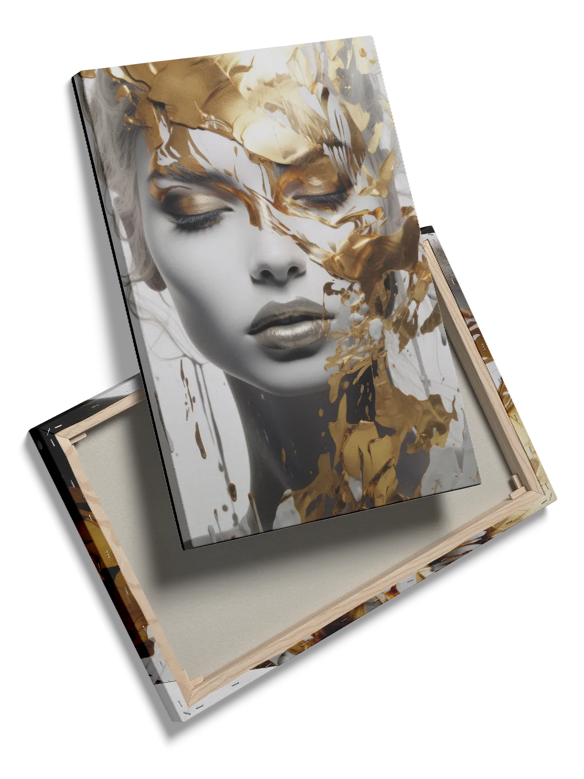 Golden Veil Face Plakat
