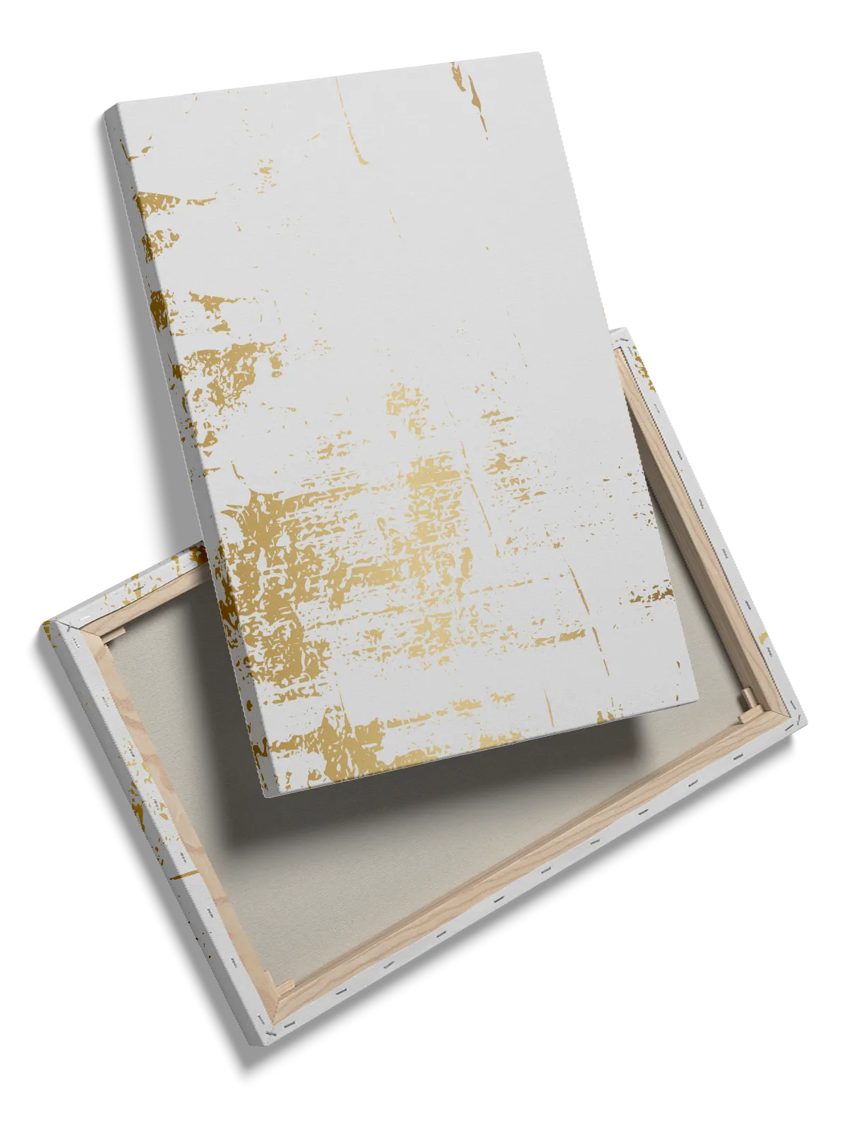 Golden Veins Texture Plakat