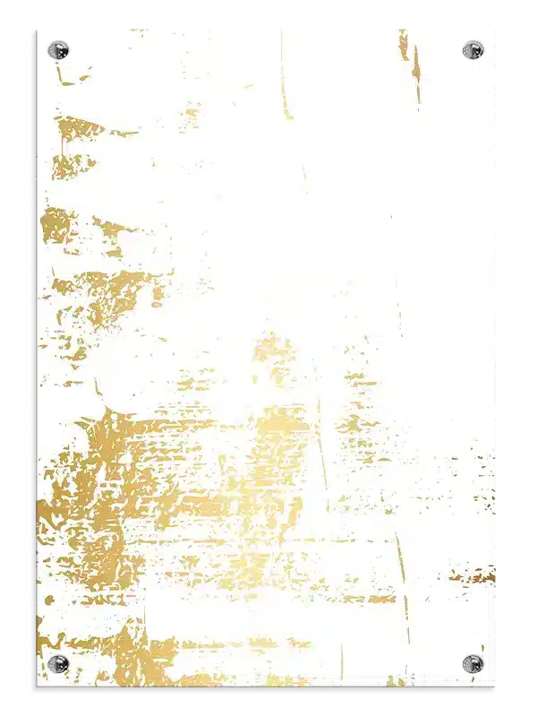 Golden Veins Texture Plakat