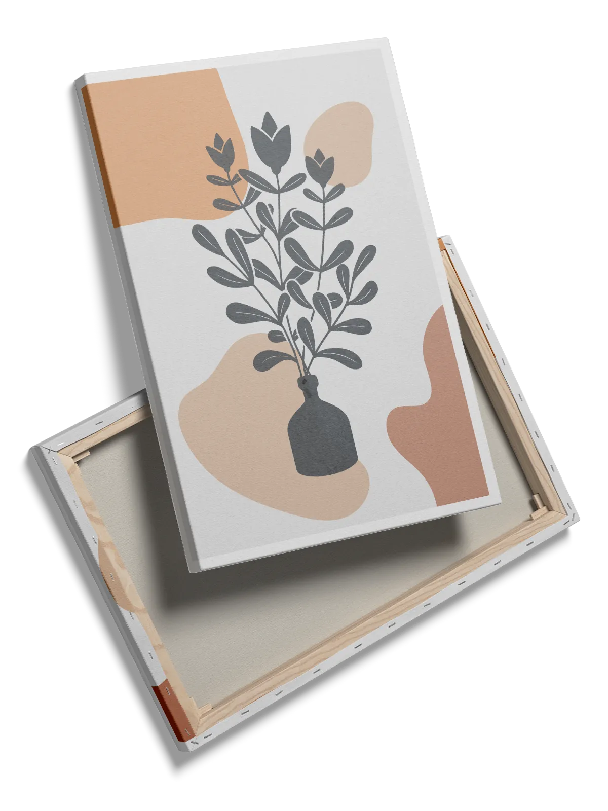 Muted Botanical Silhouette Plakat