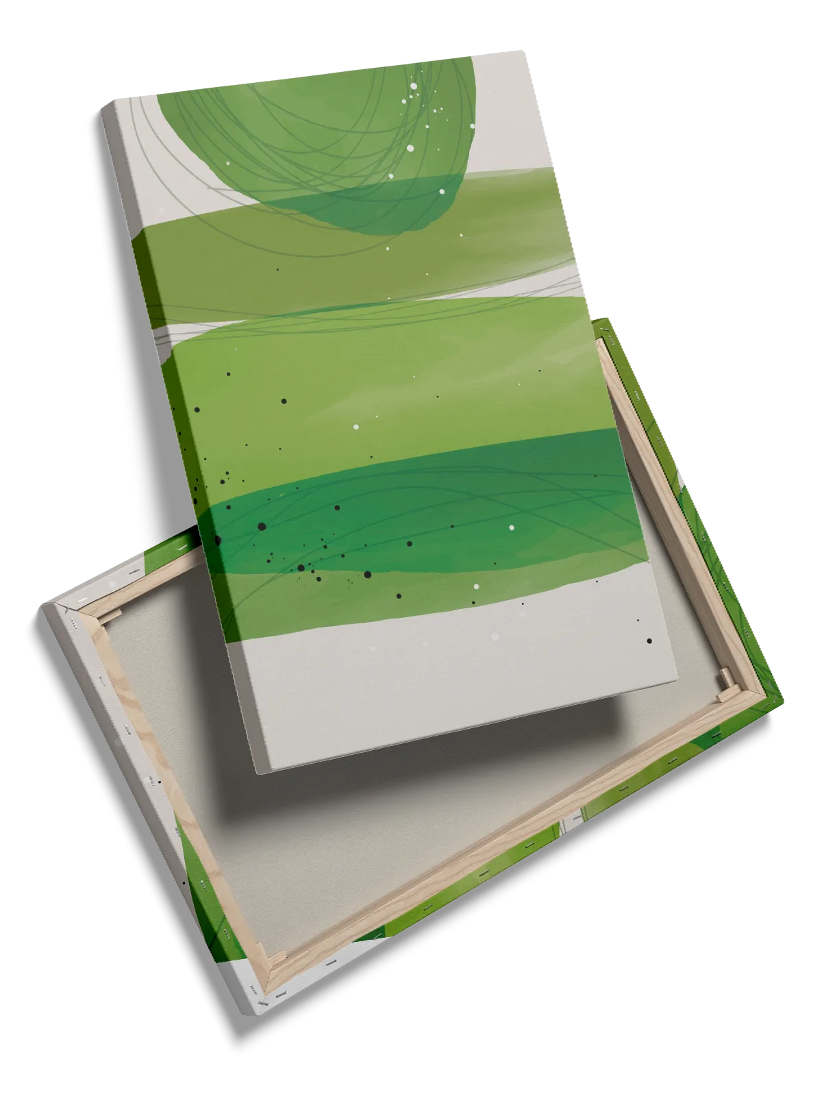 Verdant Layered Flow Plakat
