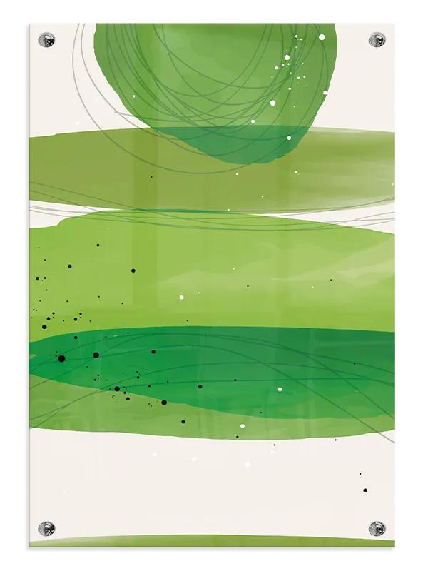 Verdant Layered Flow Plakat