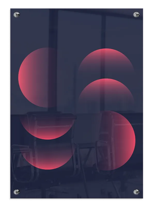 Gradient Sphere Harmony Plakat