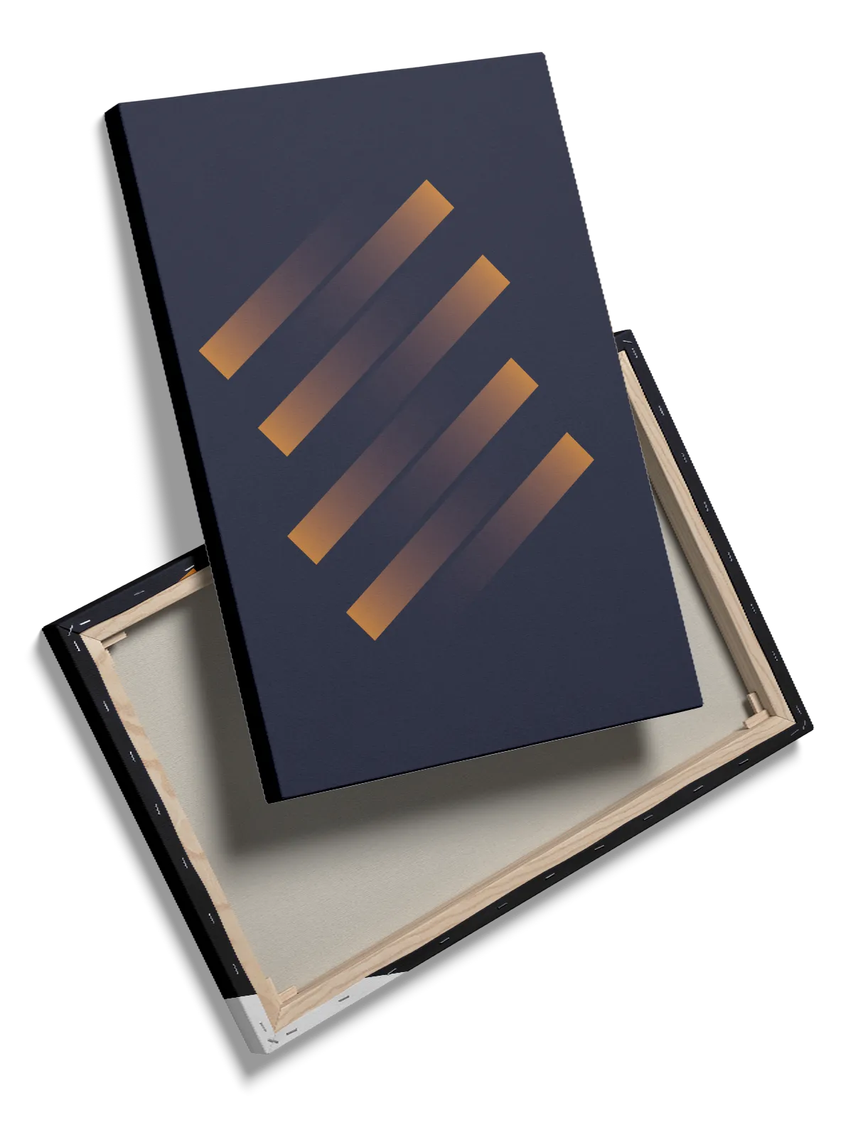 Gradient Bar Layers Plakat
