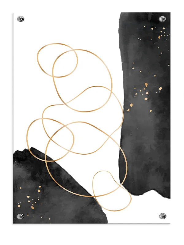 Golden Loop Harmony Plakat