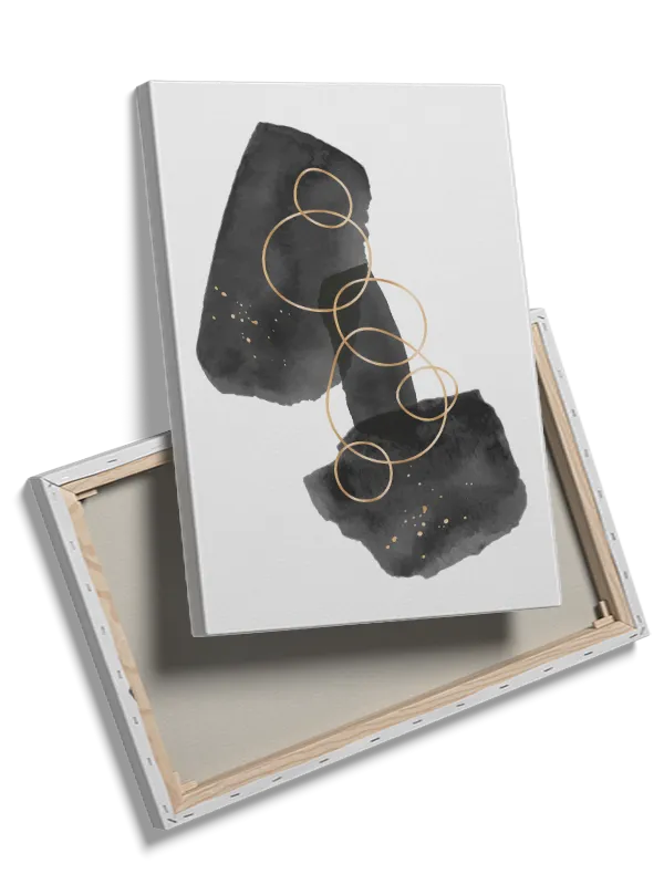 Black Gold Harmony Plakat