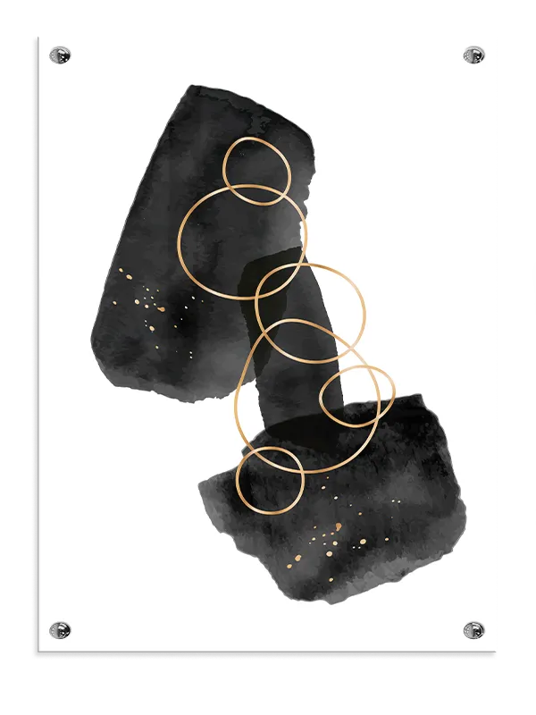 Black Gold Harmony Plakat