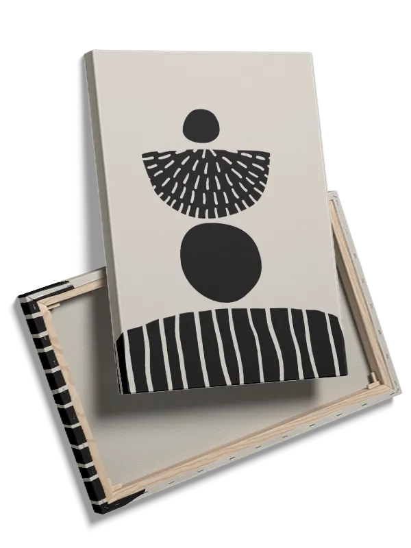 Balancing Shapes Harmony Plakat