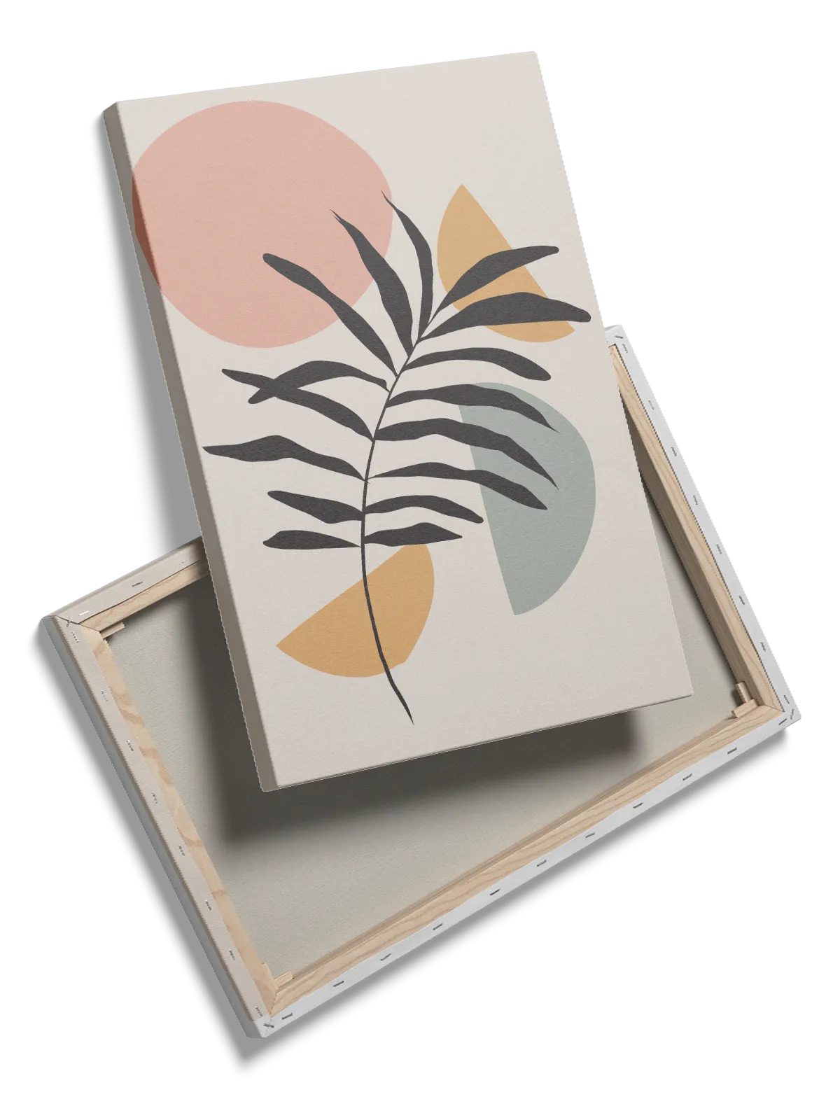 Palm Silhouette Orbit Plakat