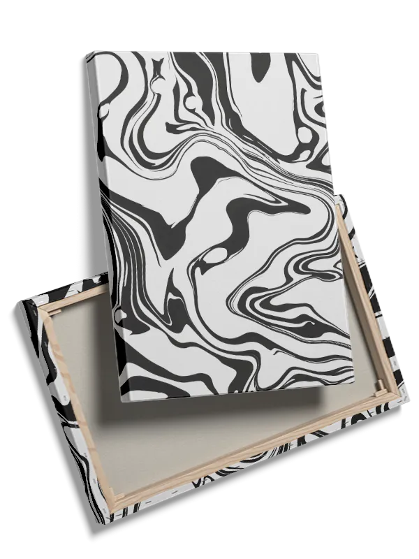 Liquid Marble Contours Plakat