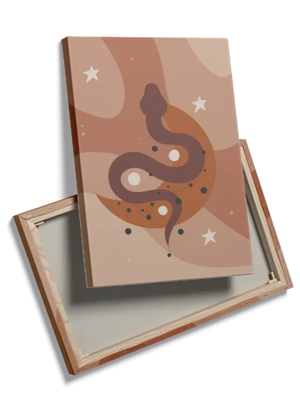 Celestial Serpent Orbit Plakat