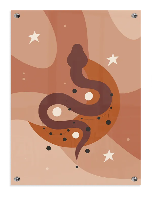 Celestial Serpent Orbit Plakat