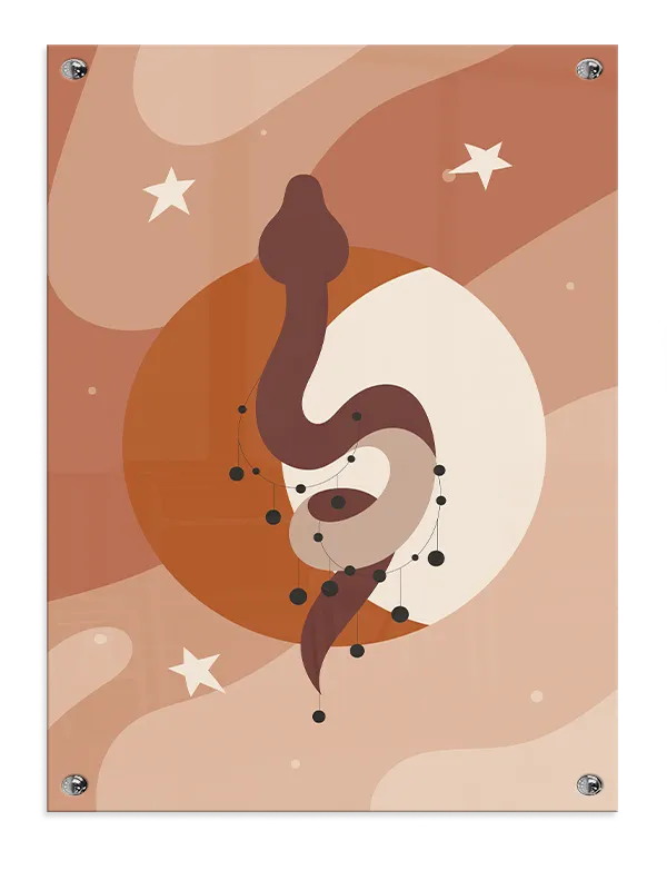 Celestial Orbit Form Plakat