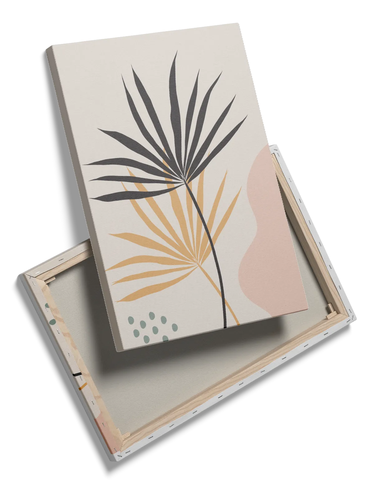 Palm Leaf Harmony Plakat