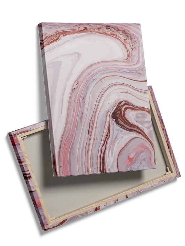 Crimson Veins Flow Plakat