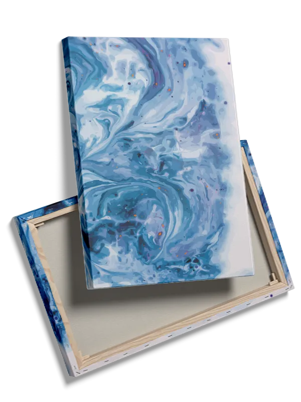 Cerulean Fluid Veins Plakat
