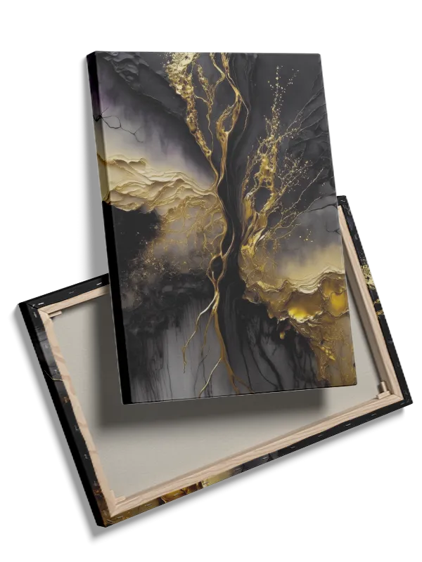 Golden Flow Motion Plakat