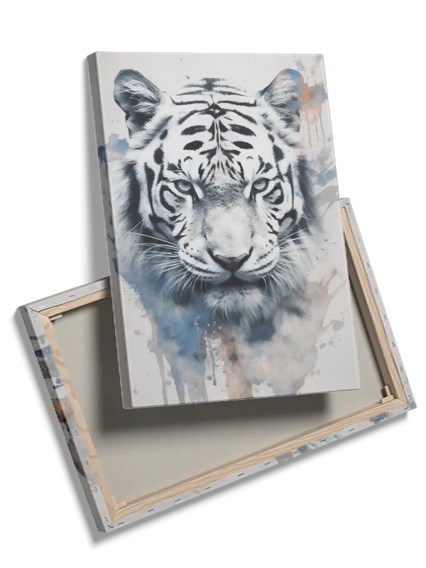 Frosted Tiger Gaze Plakat