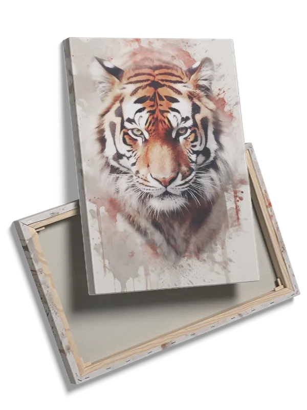 Fierce Tiger Gaze Plakat
