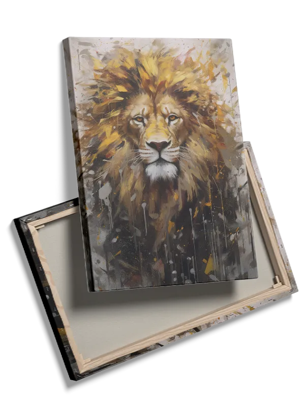 Regal Flame Lion Plakat