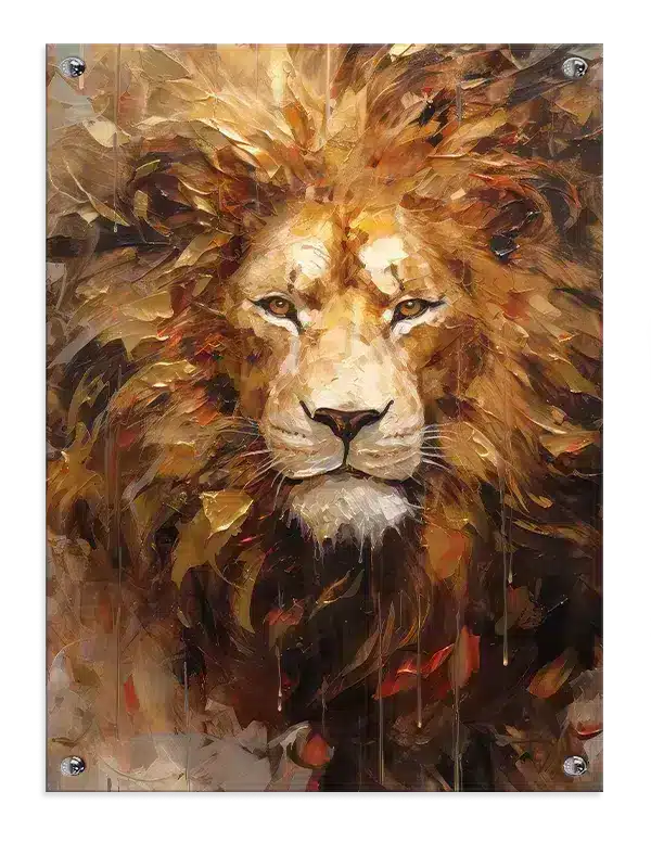 Regal Flame Mane Plakat