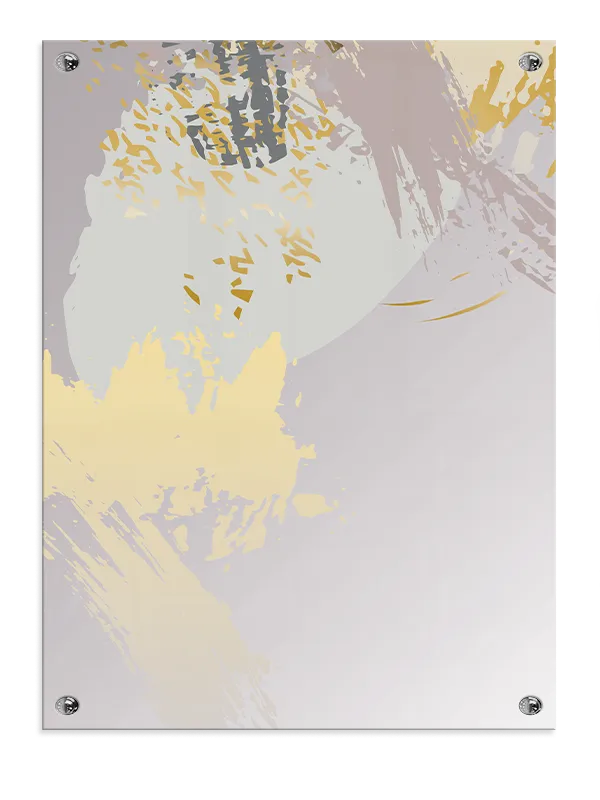 Muted Veil Layers Plakat