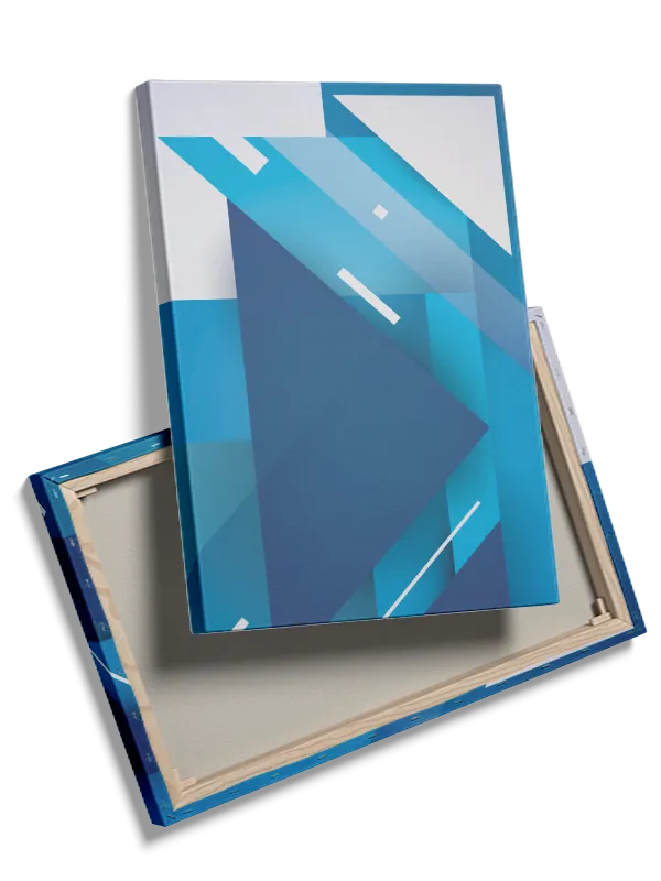 Azure Prism Layers Plakat
