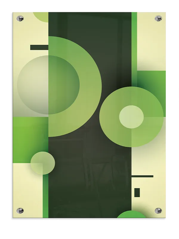 Emerald Orb Layers Plakat
