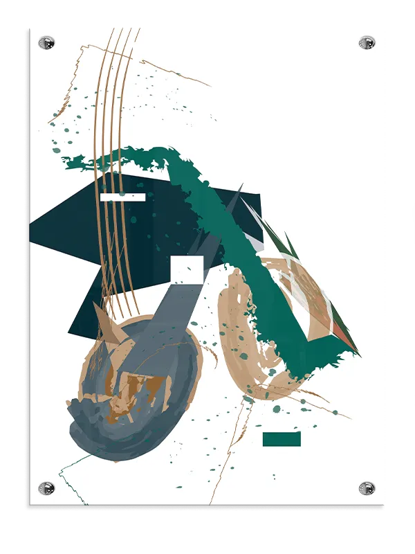 Emerald Geometry Plakat