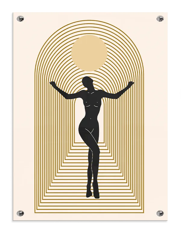 Silhouette Radiance Plakat