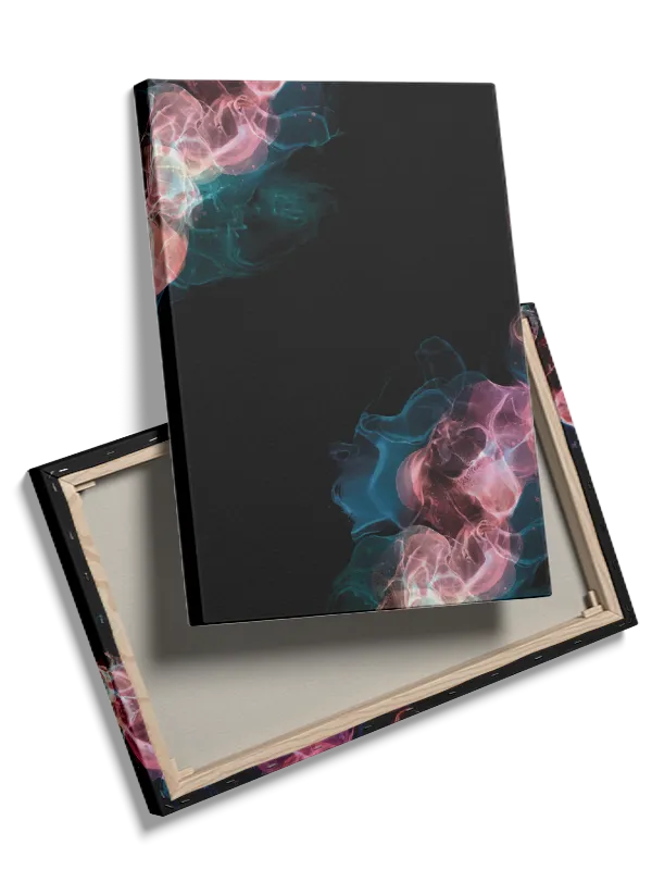 Neon Veil Layers Plakat
