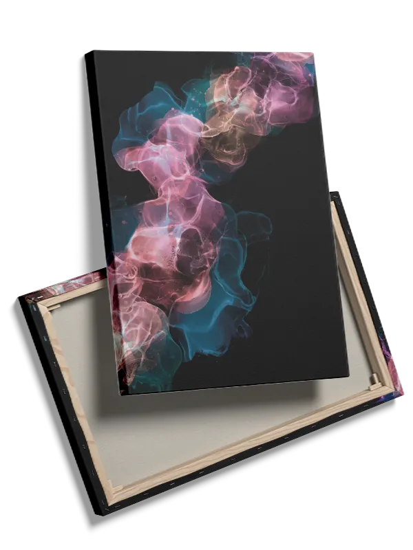 Neon Veil Flow Plakat