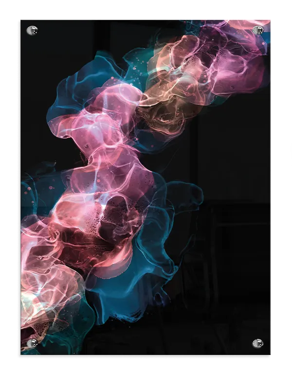 Neon Veil Flow Plakat