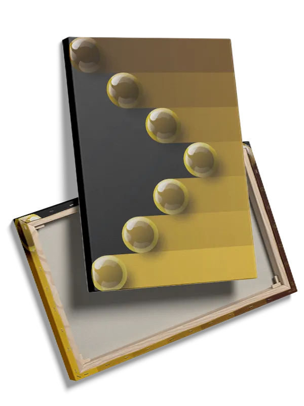Gradient Orb Steps Plakat