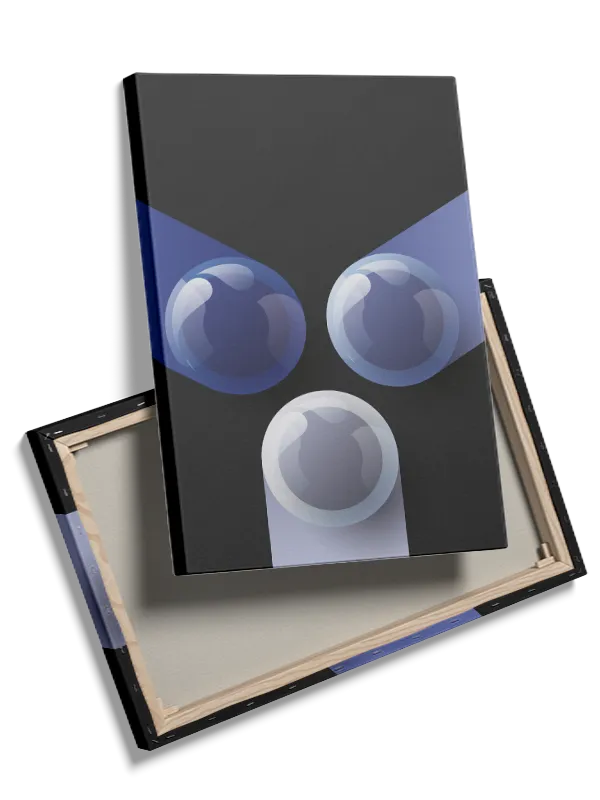 Orbital Sphere Trio Plakat