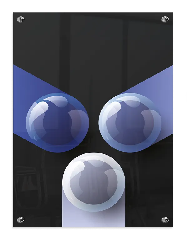 Orbital Sphere Trio Plakat