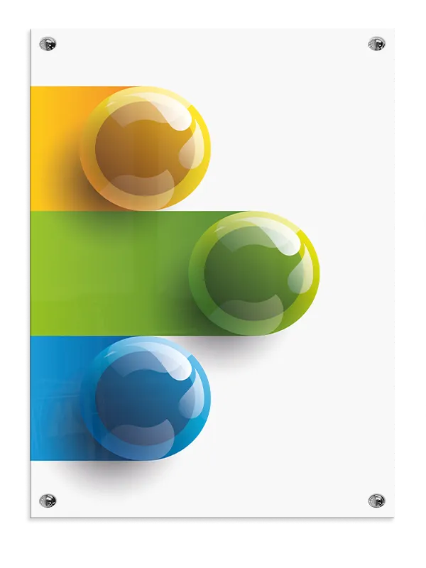 Luminous Orb Layers Plakat
