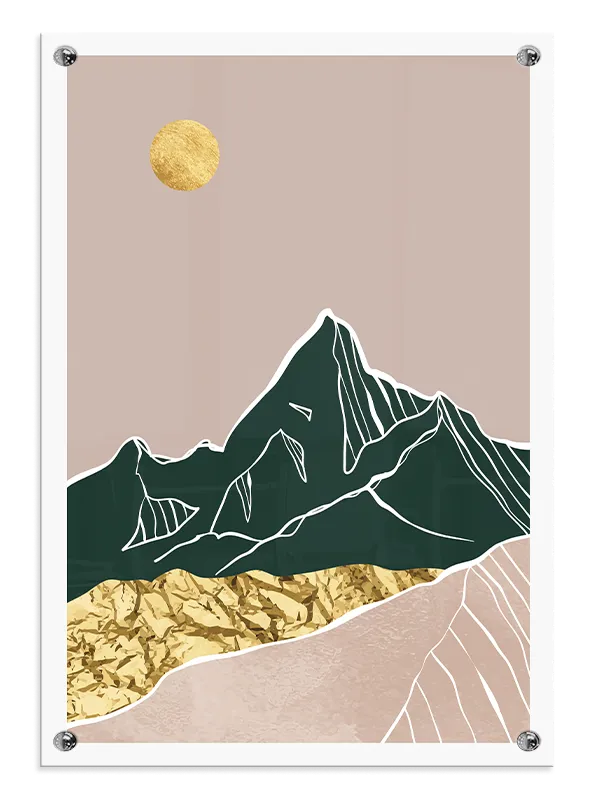 Golden Peak Layers Plakat