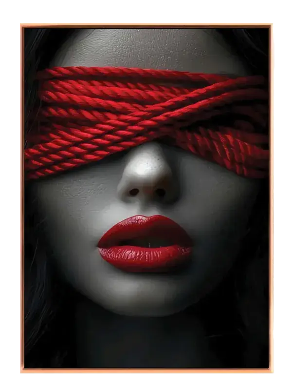 Rød Læber Edition LIPS37 Plakat