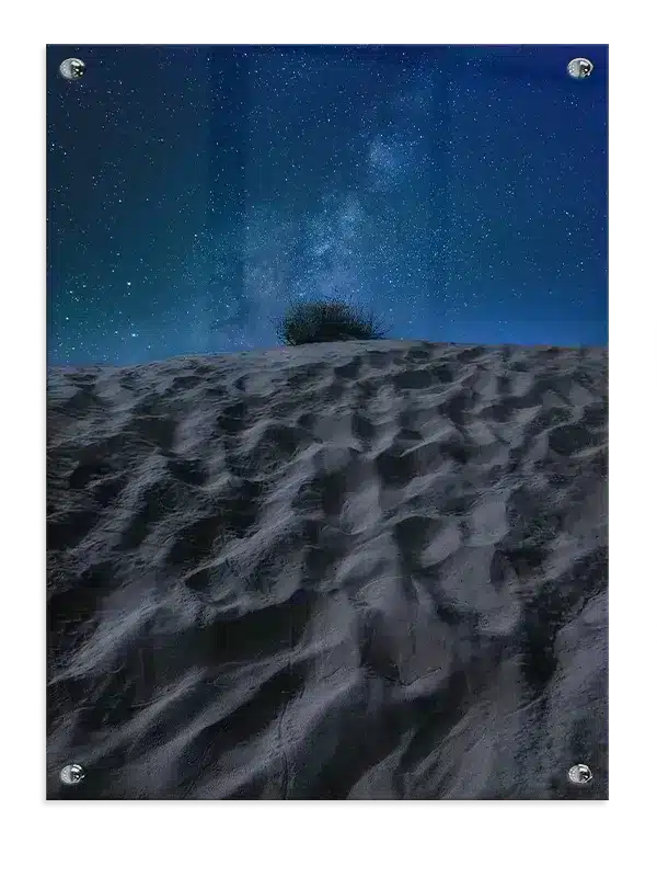 Sandklit under Stjernehimmel Plakat