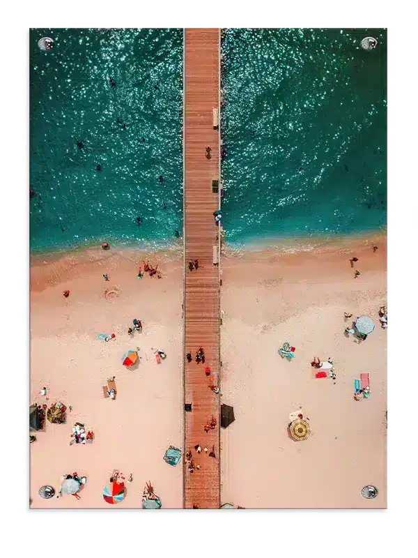Mole Over Strand Plakat