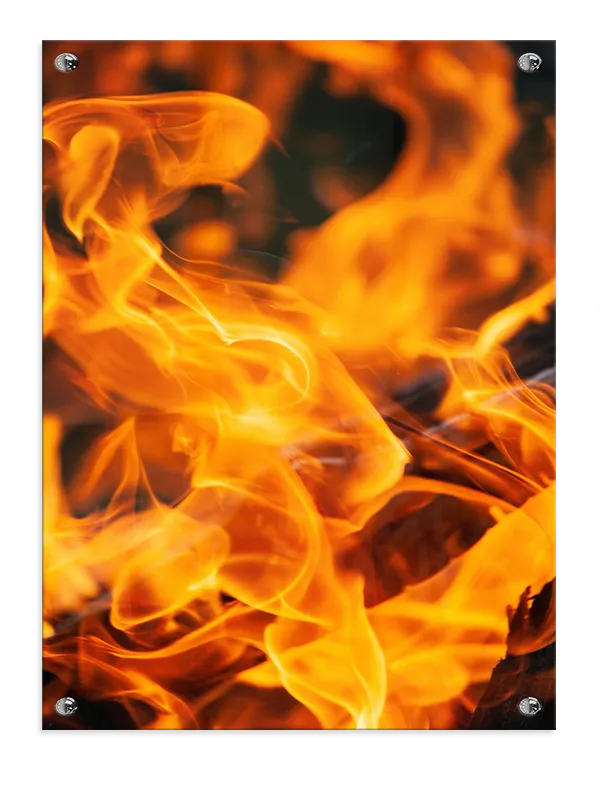 Flammende Dans No2 Plakat