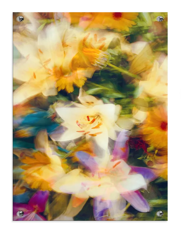 Sommerslørede Blomsterdrømme Plakat