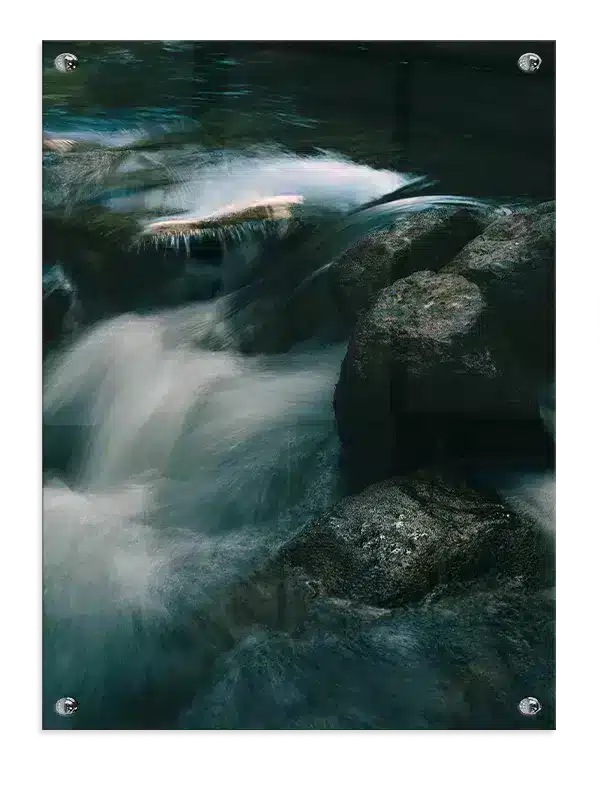 Strømmende Bæk og Sten Plakat