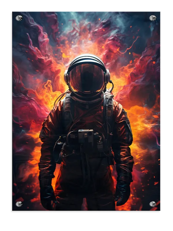 Astronaut i Flammende Tåger
