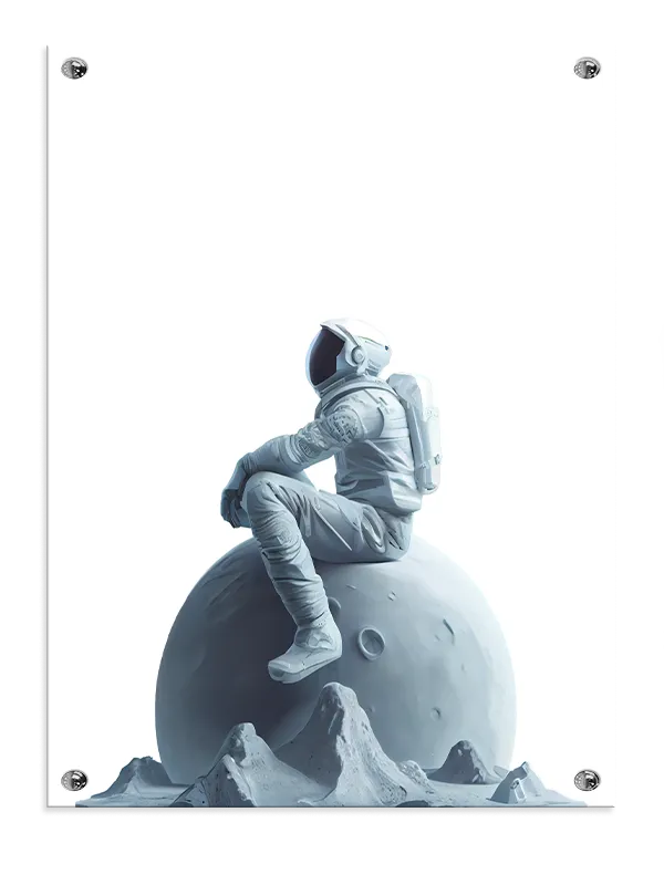 Astronaut på Lille Måne