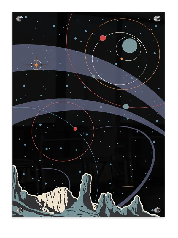 Kosmiske Baner Over Klipper