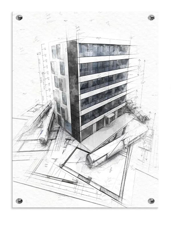 Moderne Arkitektur i Perspektiv