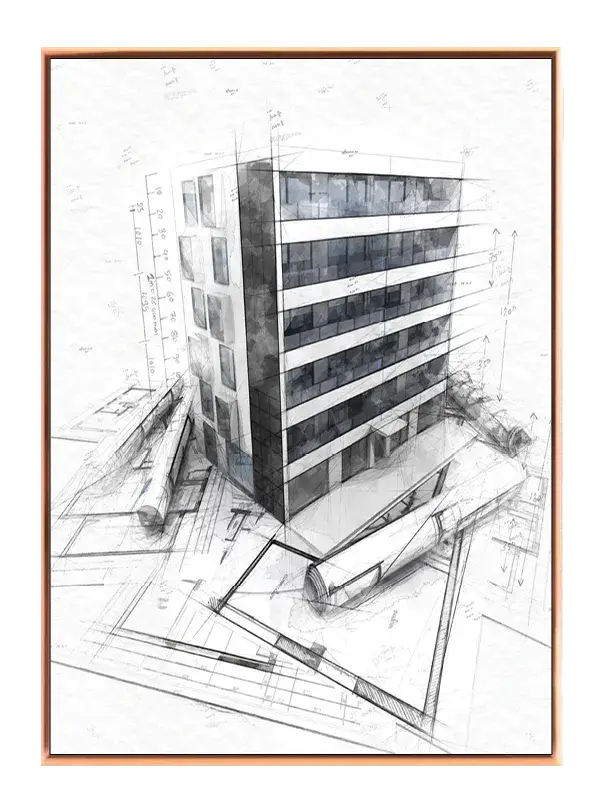 Moderne Arkitektur i Perspektiv